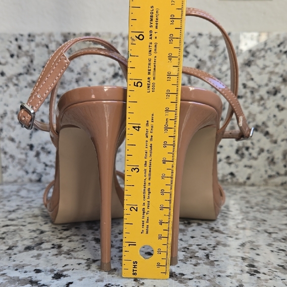 Steve Madden Brown Strappy Heels - Picture 9 of 11